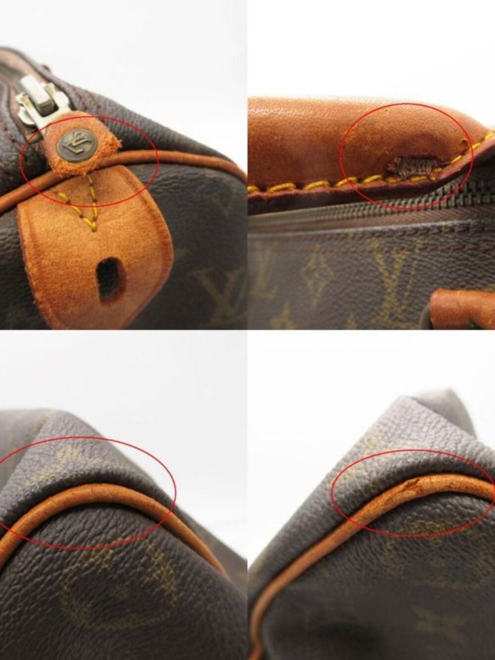 ★SOLD★ Louis Vuitton Vintage Monogram Speedy 35 Boston Bag - Picture 9 of 10